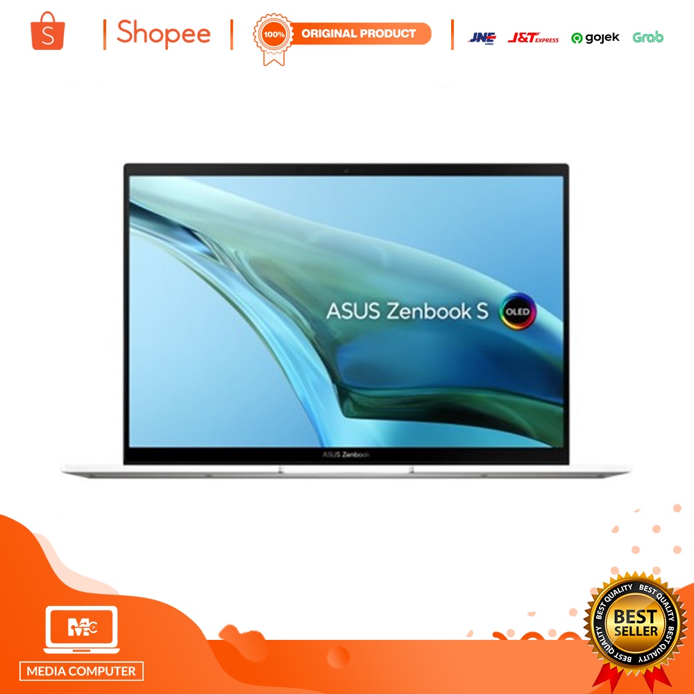 ASUS ZenBook S UM5302TA OLEDS7110 Ryzen 7 6800U 16GB 1TB W11 OHS White