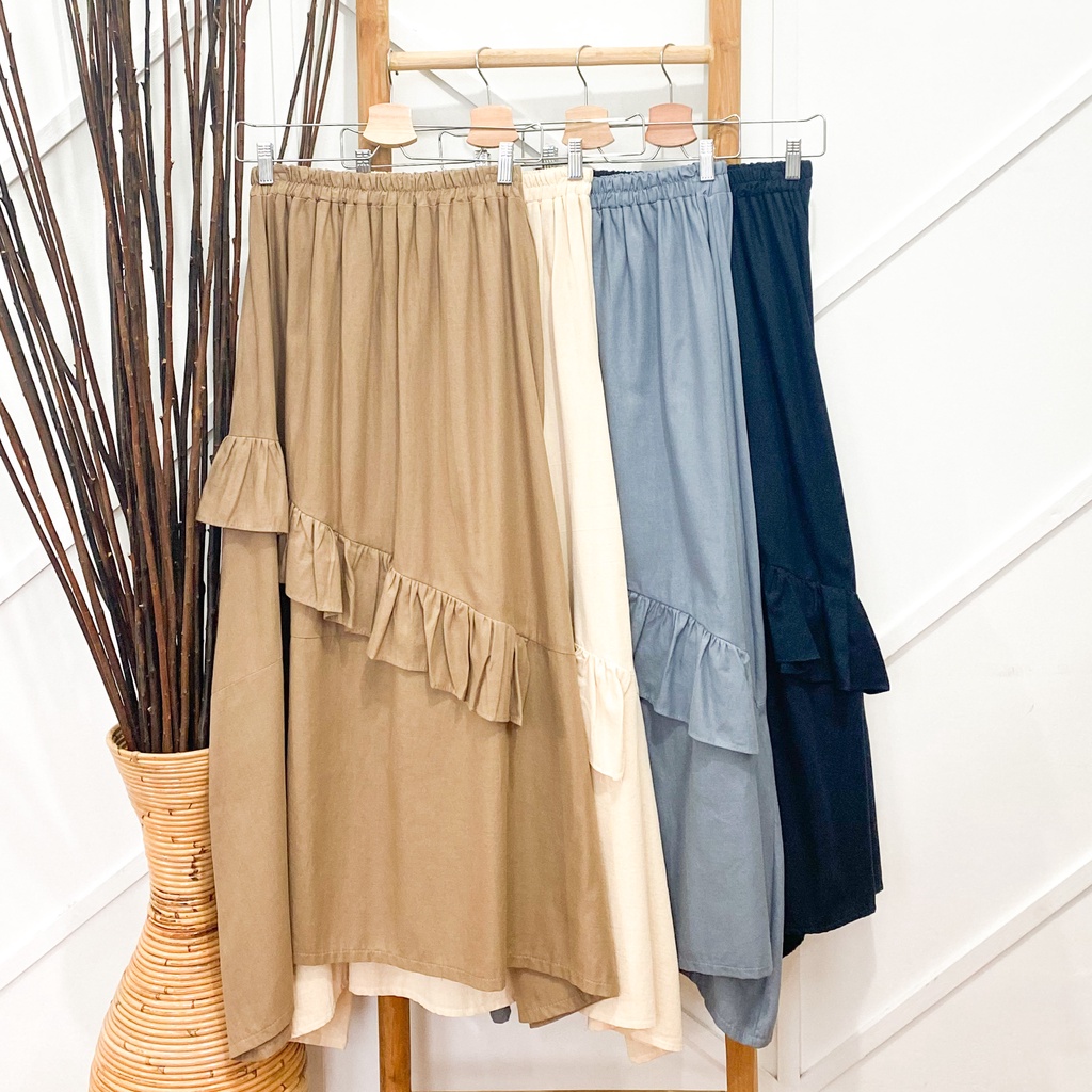 AIDHA SKIRT - rok murah / skirt murah / rok panjang / rok wanita / rok / basic skirt / skirt