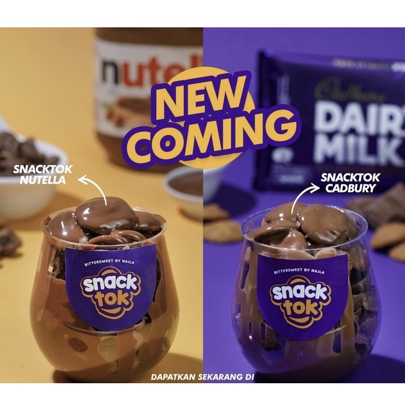 

Bittersweet by Najla - Snacktok Cookies (READY STOCK)