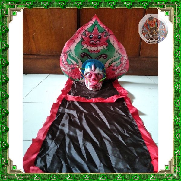 Barongan Caplokan Spon Kemul Anak SD