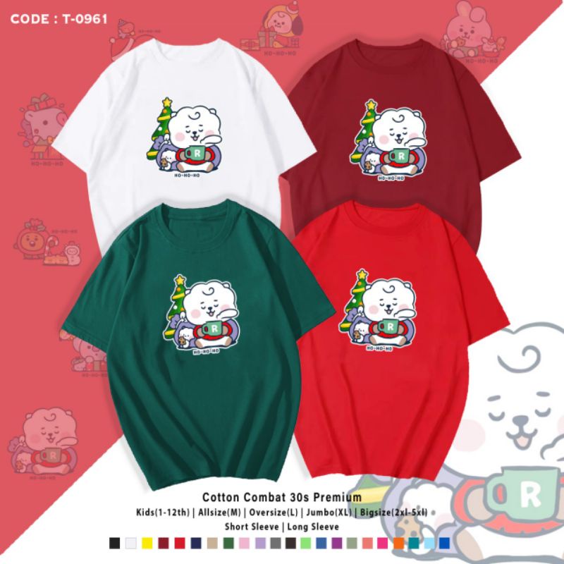 KAOS NATAL BT 21/T-SHIRT NATAL BT 21 CHRISTMAS