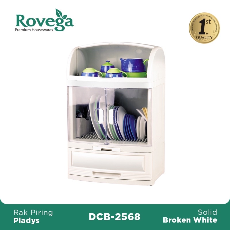 Rovega Pladys Dish Cabinet DCB-2568 | rak piring | rak piring bekas | rak piring second | secondlike