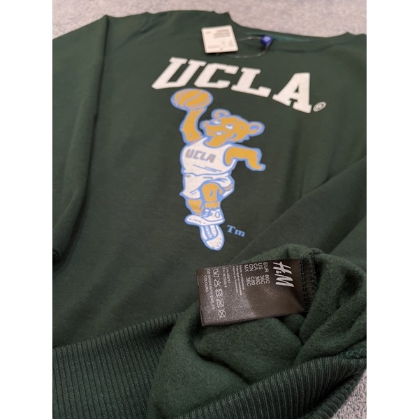 CREWNECK H&amp;M UCLA/WORLALY/ILLINOIS