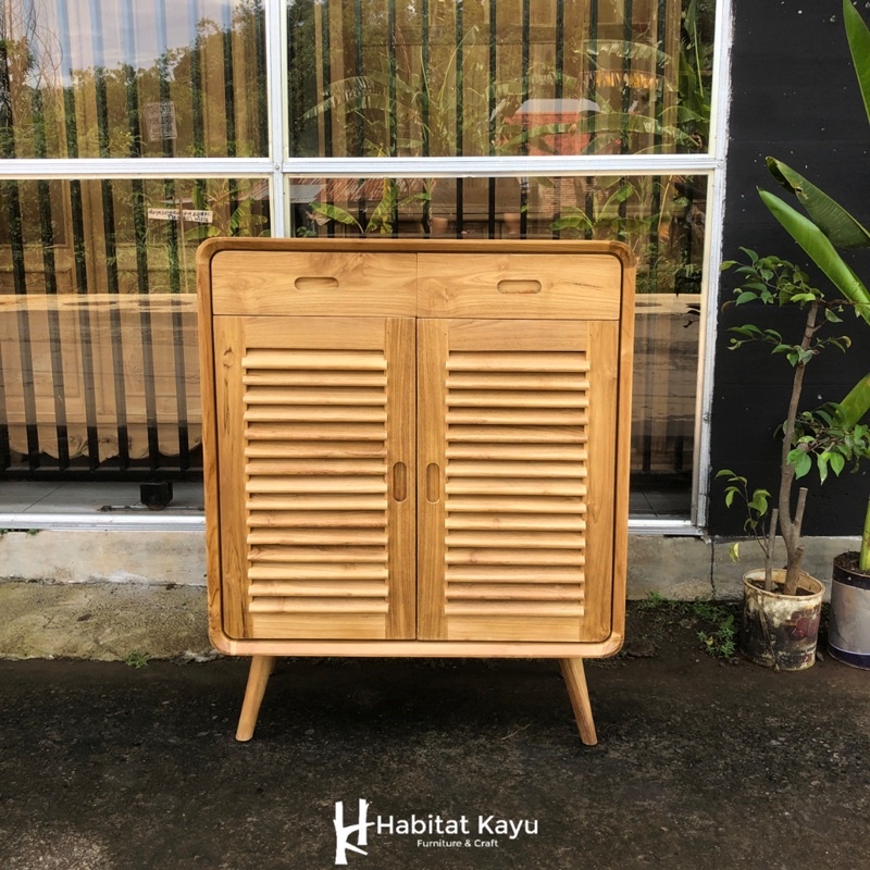 Rak Sepatu Kayu Jati - Furniture Mebel Jepara Berkualitas Ekspor