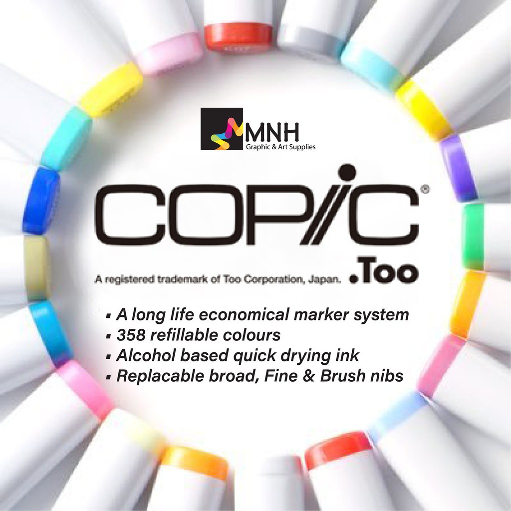 

Spidol Copic Sketch Marker Earth Series (Satuan) E47 - E71