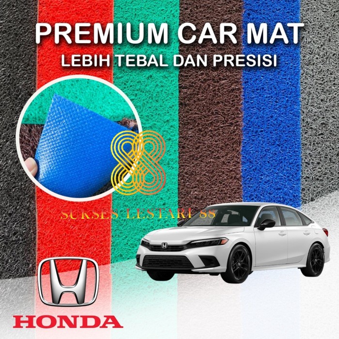 Karpet Mobil Premium HONDA CIVIC Mie Bihun 1 Warna