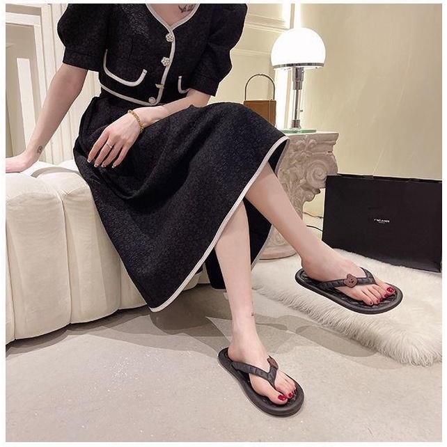 AND / COD / Sendal Selop Wanita Import Sendal Jepit Wanita Murah Slippers Wanita Sandal Kasual Fashion Cewek Korea Style SPT-37