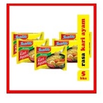 

Indomie Rasa Kari ayam 72gr Isi 5biji