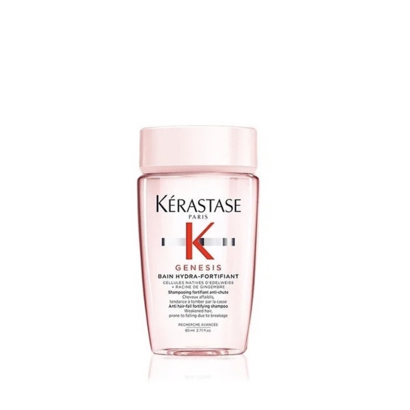 Kerastase Anti Hair Fall Shampoo Rambut Rontok &amp; Patah - Bain Genesis Hydra 250ml (Helai Normal)