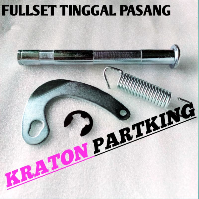 AS TAPAL KUDA PER STANDAR TENGAH RX KING FULLSET TINGGAL PASANG