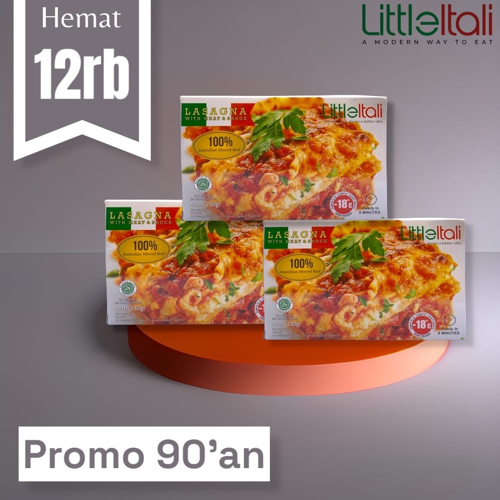 

Promo 90'an Lasagna