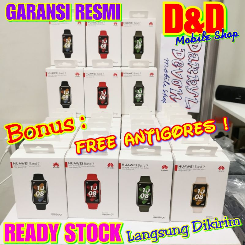 New HUAWEI BAND 7 Smartband Smartwatch Garansi Resmi HUAWEI INDONESIA 1 Tahun
