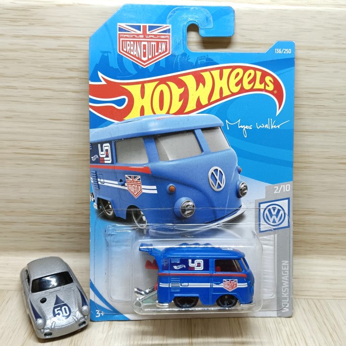 Hot wheels Volkswagen kool kombi biru urban outlaw