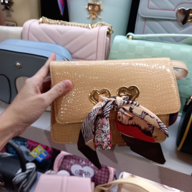 GOSH ORIGINAL READY SALE 50% Tas Slempang Sling Bag Tote Bag Clutch Dompet