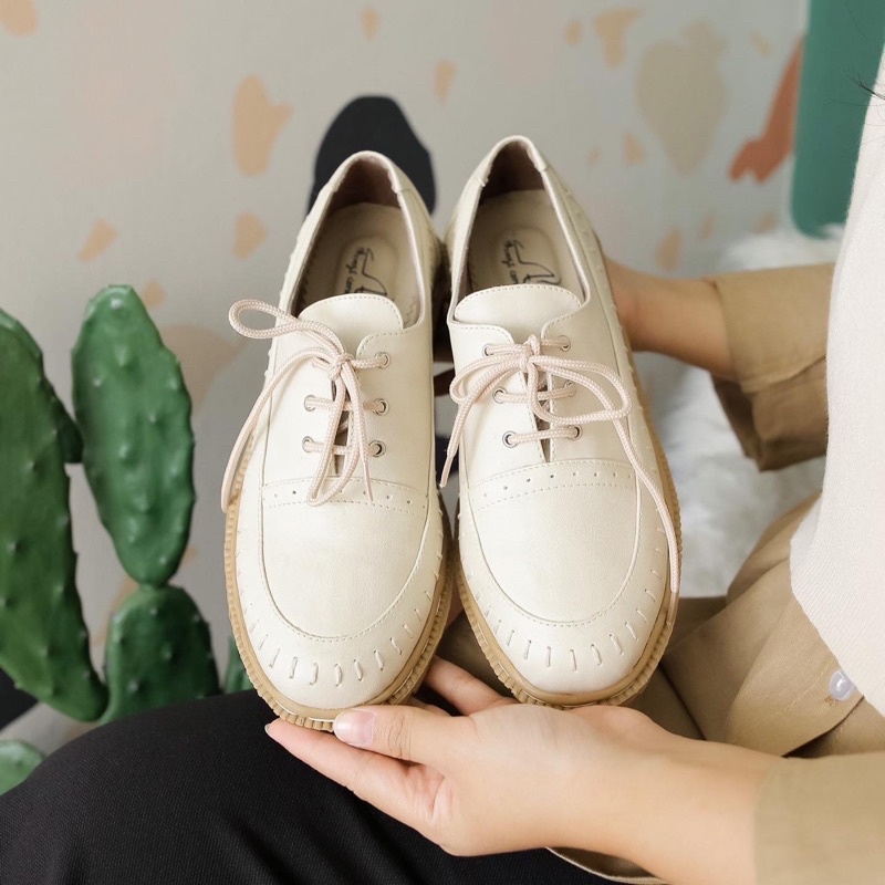 FREYA DOCMART - Sepatu wanita / Dokmart wanita / Loafers wanita