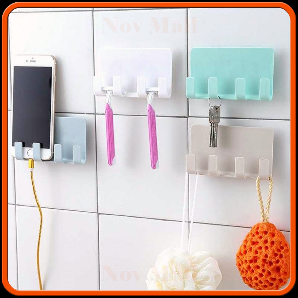 Gantungan Tempel Smartphone With 4 Hook Hanger -ST507