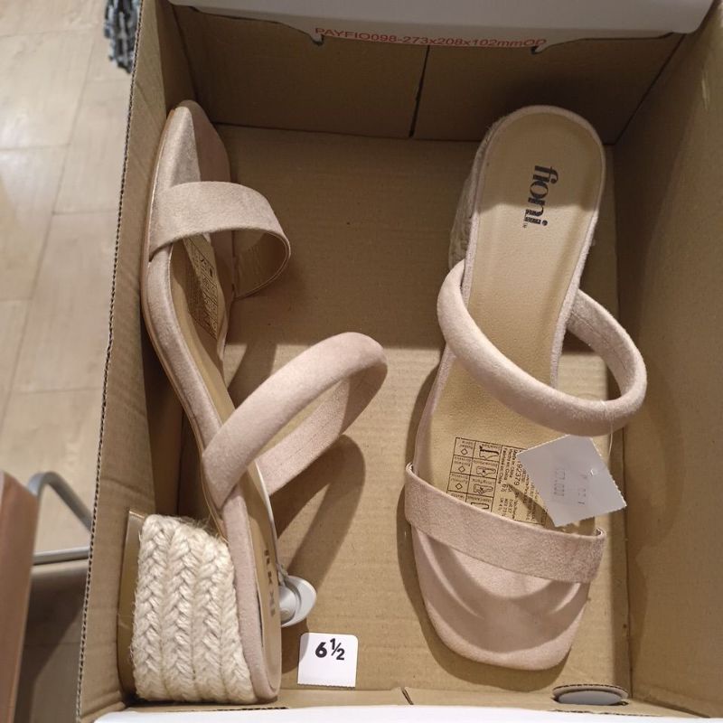 PAYLESS WOMEN - SANDAL BLOCK HEEL 5CM - RONNIE BY BRASH SIZE 35-43 192378 192379