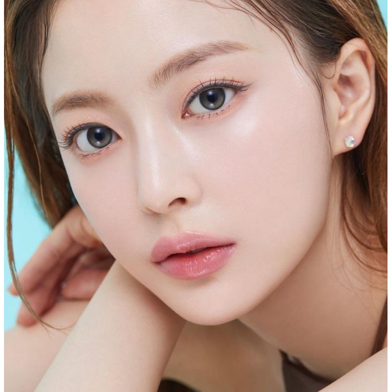 SOFTLENS PRINCESS GLOWY ASH GRAY NORMAL MINUS MADE IN KOREA