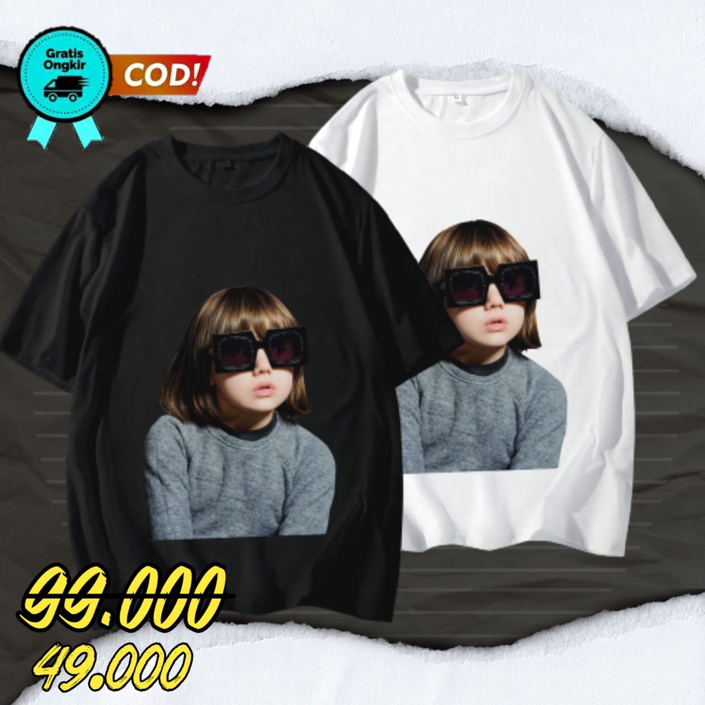 Kaos Baju T shirt Adlv Acme De La Vie Baby Oversize Second Premium Quality Pria Wanita