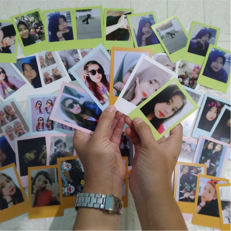CETAK FOTO POLAROID 2R (6X9) Paket isi 100