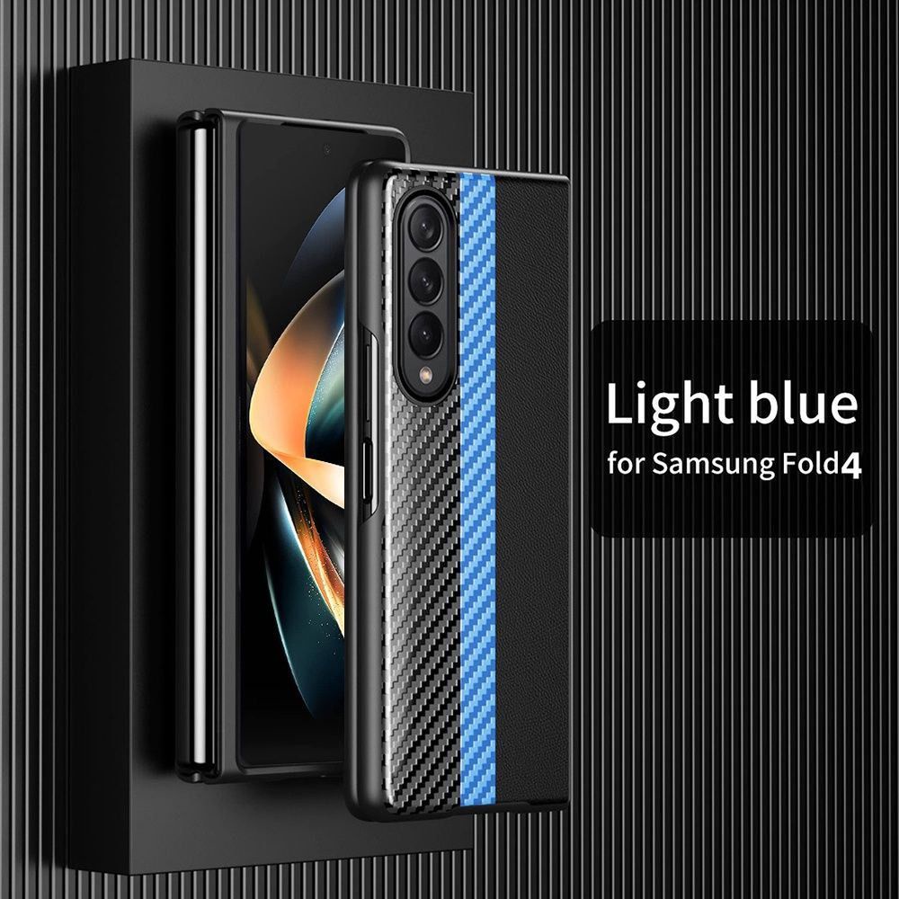 CARBON HARD CASE SAMSUNG Z FOLD 4 FOLD 3 5G FOLD 2 FOLD 1 FULL PROTECTOR CASE HIGH QUALITY PREMIUM