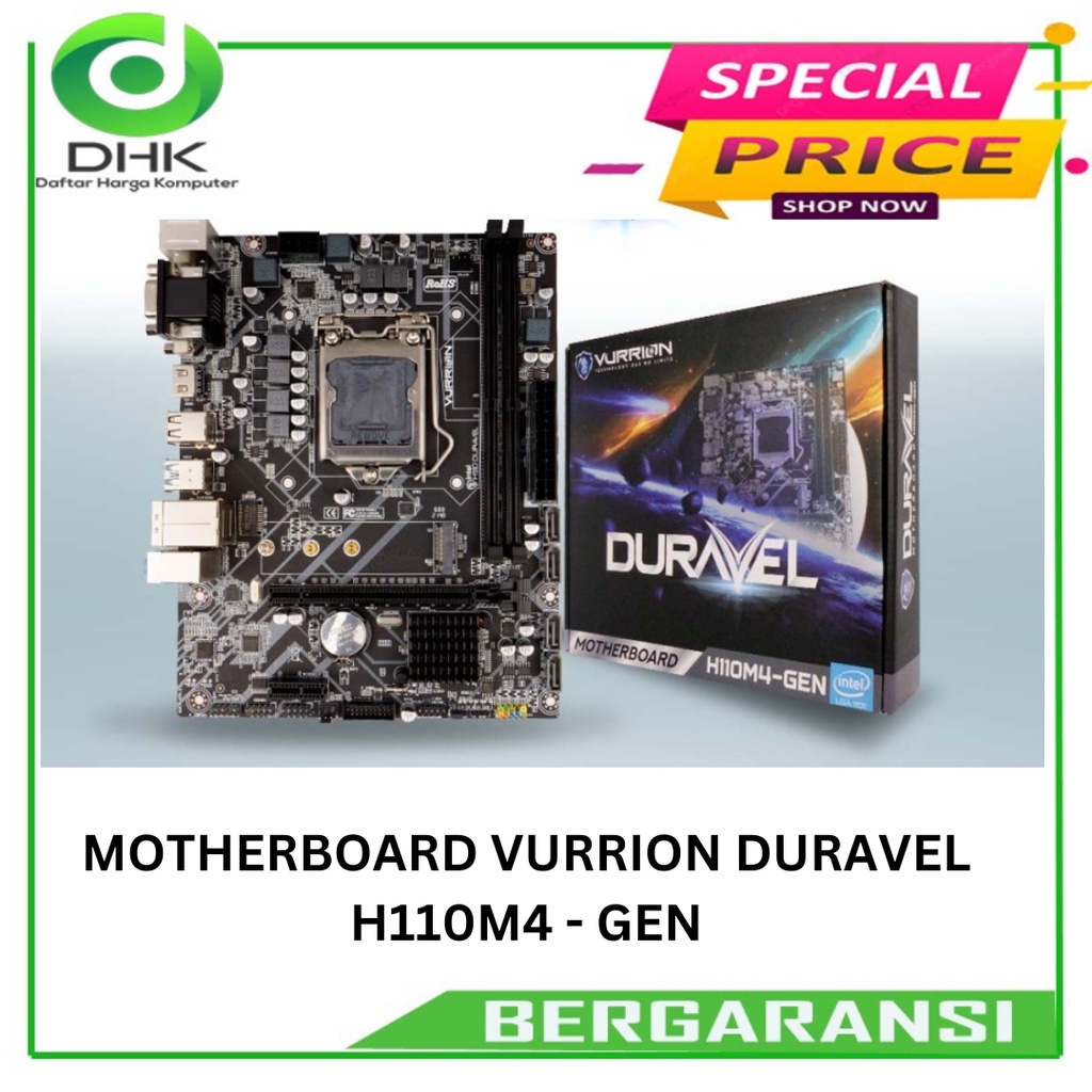 MOTHERBOARD VURRION DURAVEL H110M4 - GEN