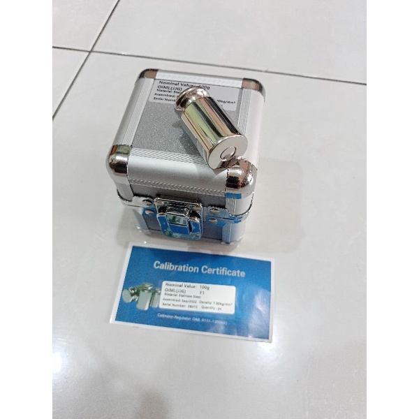 Batu Timbangan F1 100 gr / Anak Timbangan F1 100gr stainless