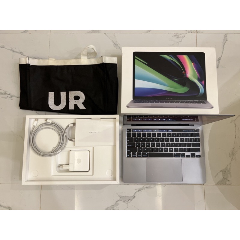 MacBook Pro 2020 M1/256gb/8gb Ibox Fullset Ori Mulus Like New