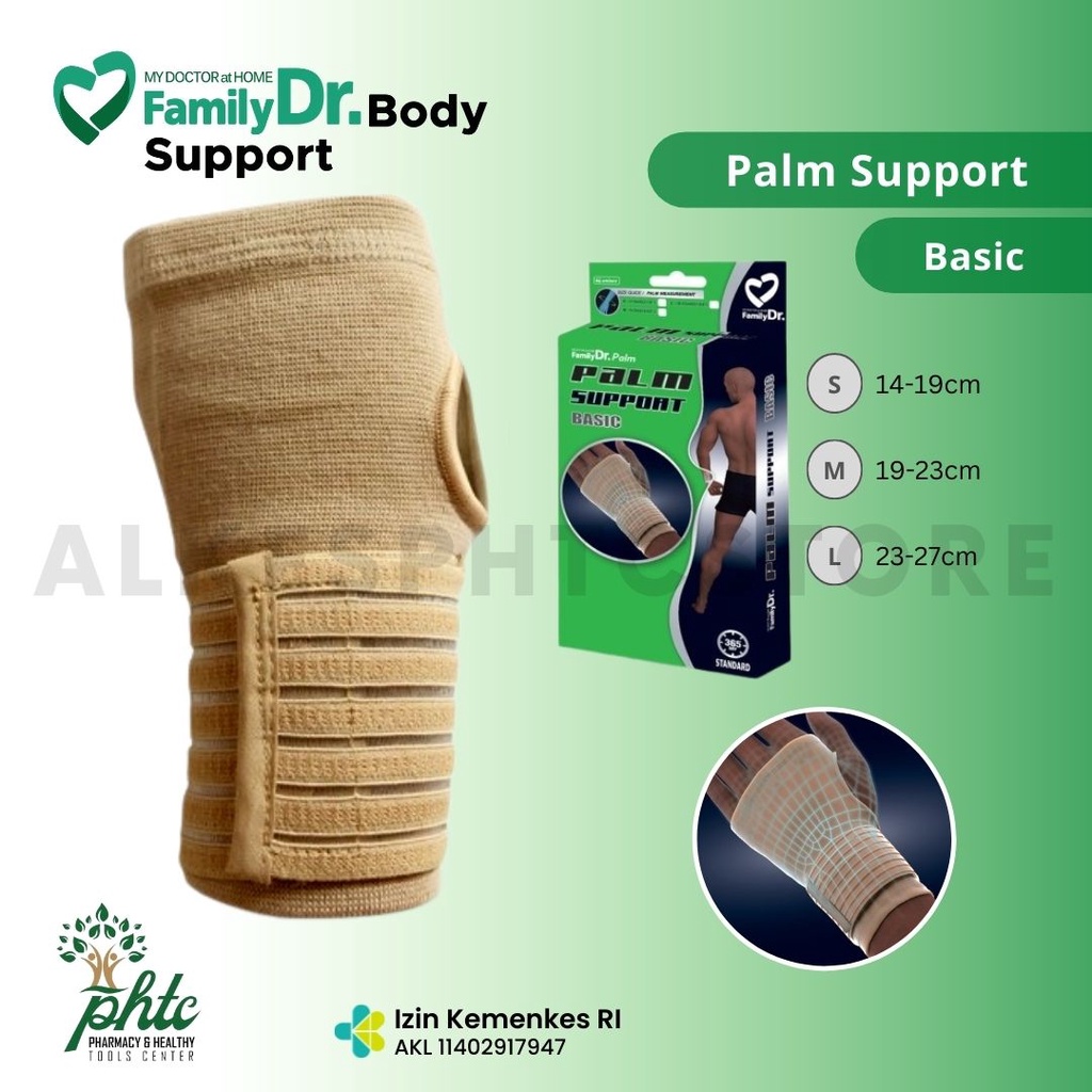 FamilyDR Palm Support Basic l Pelindung Pergelangan Tangan Family Dr Body Support