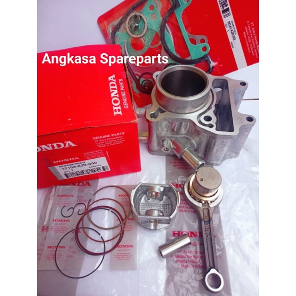 Blok Seher Komplit + Stang Seher KZR Honda Vario 125 fi old Vario 125 LED Ori