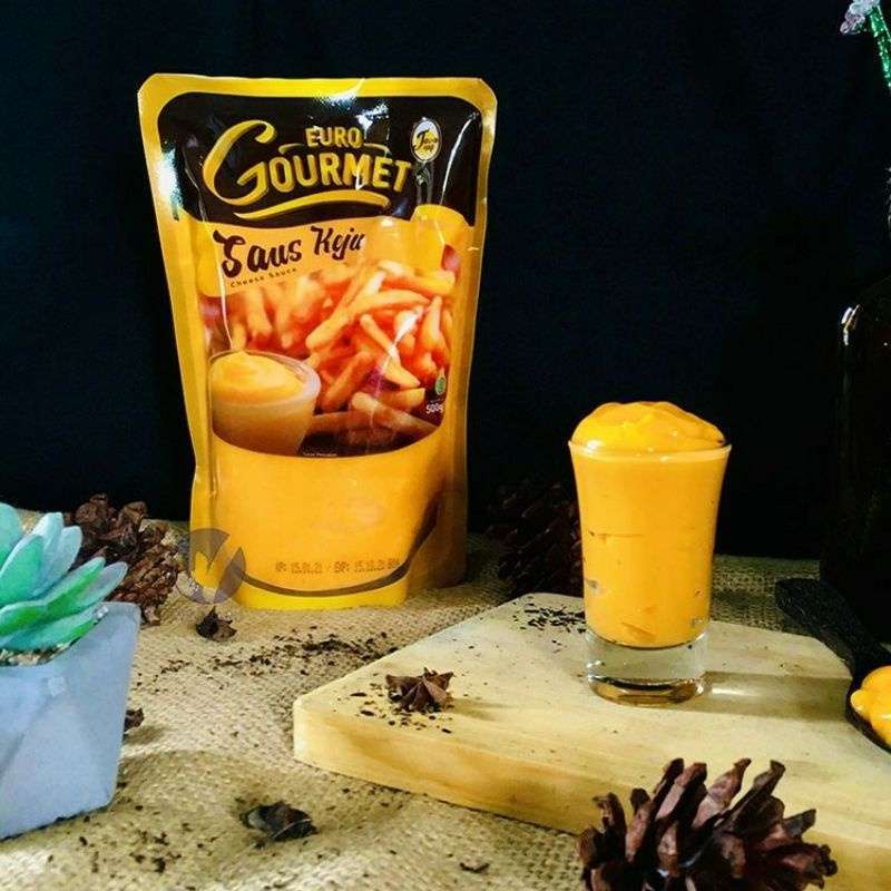 

Euro gourmet cheese sauce/ saus keju 500 gr