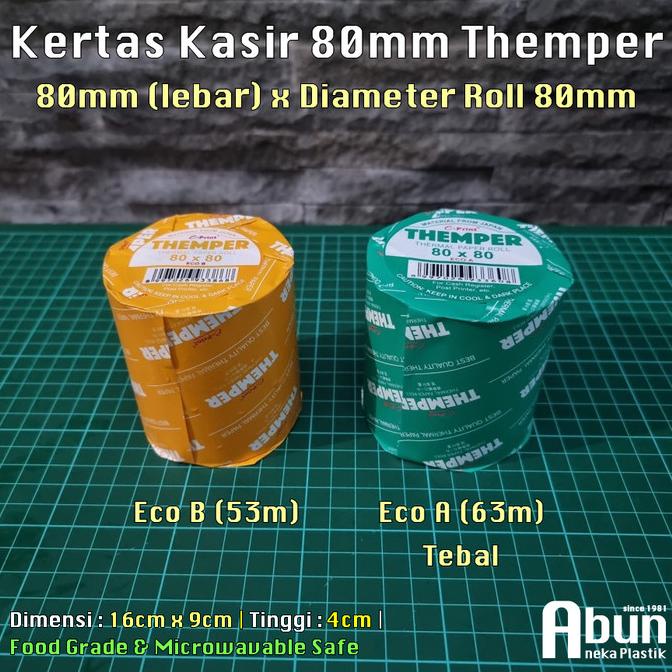 

KERTAS PRINTER KASIR THERMAL THEMPER 80X80
