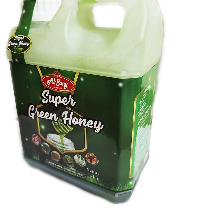 

Barang Bagus ✪ Madu Super Green Honey Asli Nett 1 kg ( Herbal Anti Kangker & Masalah Lambung/Gerd )**