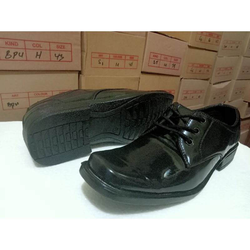 Sepatu pantofel Semi Kulit pria Sepatu Pantopel model Tali