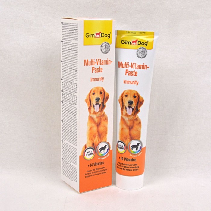 GIMDOG VITAMIN ANJING MULTIVITAMIN PASTE IMMUNITY