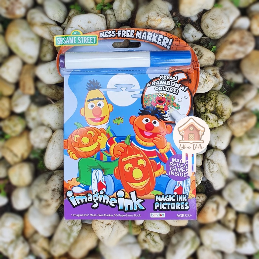 

Sesame Street Pumpkin Imagine Ink Book