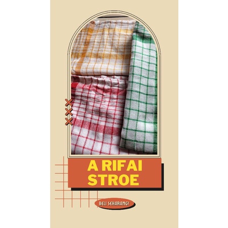 LAP SERBET PIRING KAIN SERBET SERBAGUNA PERALATAN DAPUR RP8.000 DAPAT 3 PCS