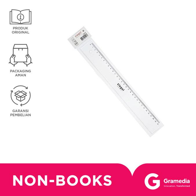 

Rotring Ziegel Flat Ruler 60 Cm Trans 819060 gram33 Juara