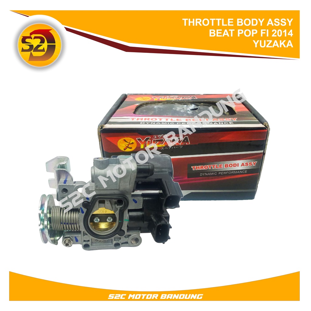 THROTTLE BODY ASSY BEAT POP FI 2014 YUZAKA