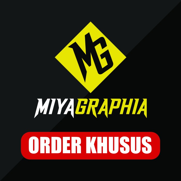 

ORDER KHUSUS MIYAGRAPHIA