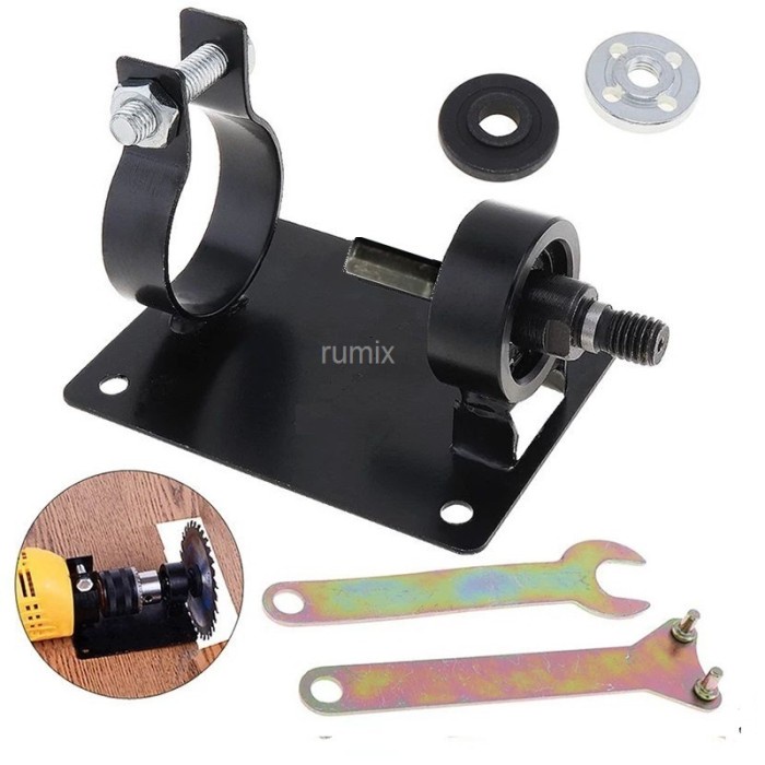 Dudukan Bor Adaptor Stand Holder Mesin Meja Tangan Drill Mata Gerinda #Original