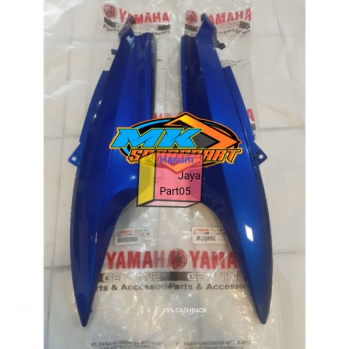 BODY BELAKANG MIO SPORTY, MIO SMILE BIRU SET KANAN-KIRI ORIGINAL