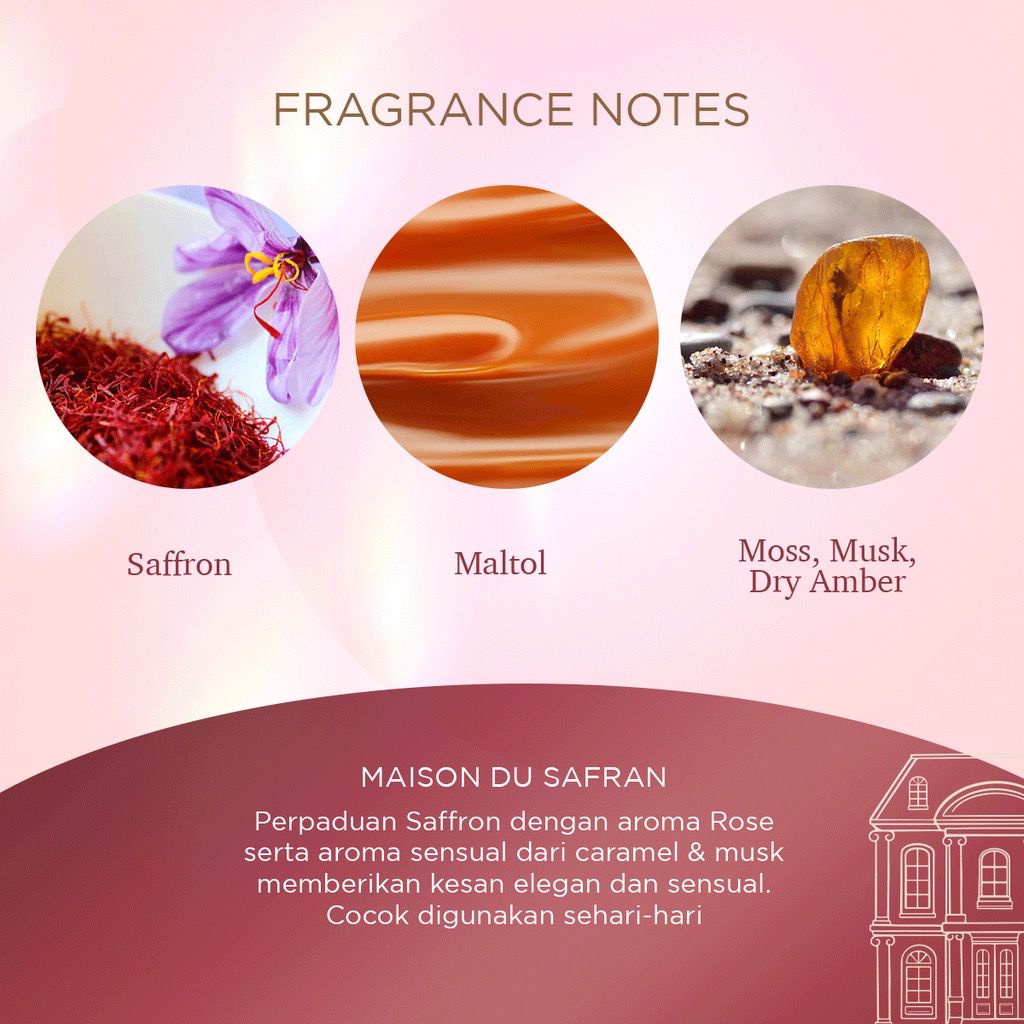 BONAVIE Body Mist Maison du Safran 100ml