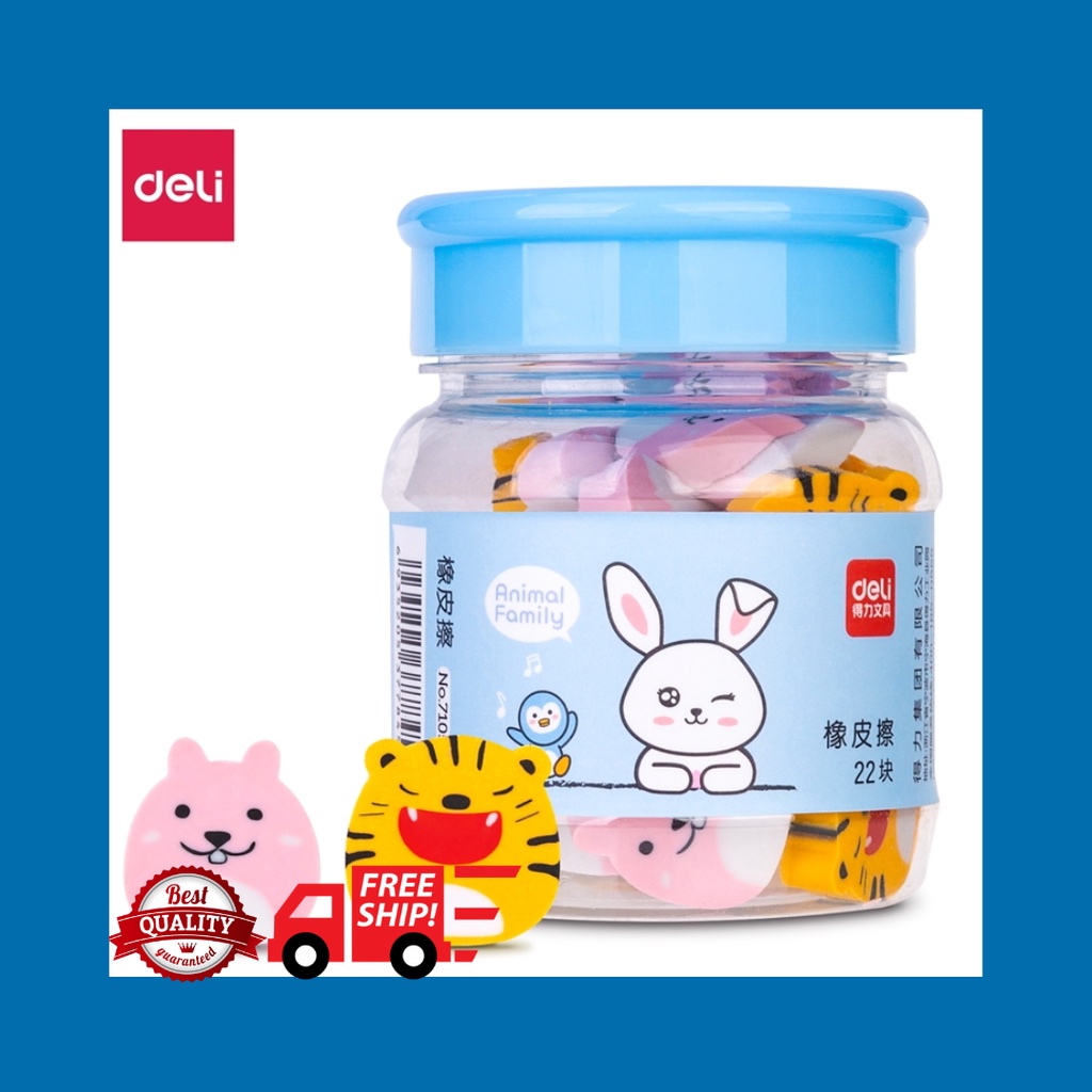 

ERASER DELI 71055 ISI 22PCS