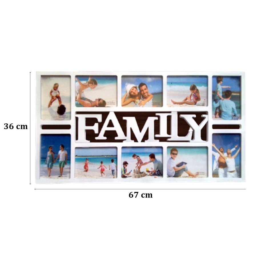 LT- GC1017 Square Frame Bingkai Foto Besar Pigura Dinding Family Photo