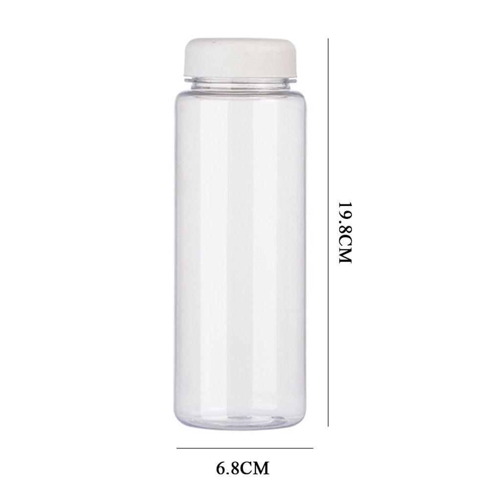 Solighter 590ML Botol Air Minum Anti Bocor Transparan Kettle Kapasitas Besar