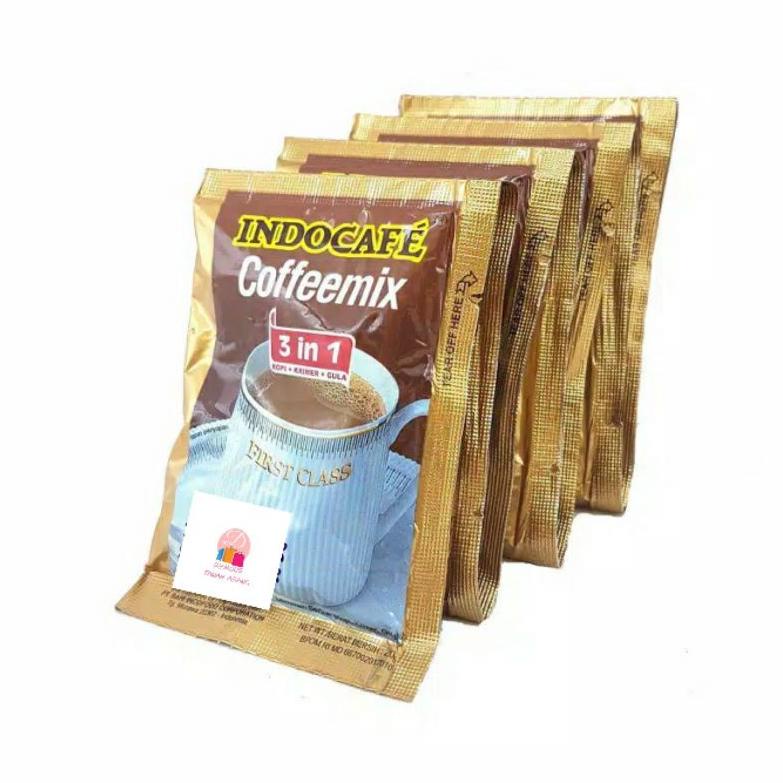 

[KODE IHYYG] INDOCAFE COFFEMIX 3 In 1 20gr renceng isi 10 Sachet