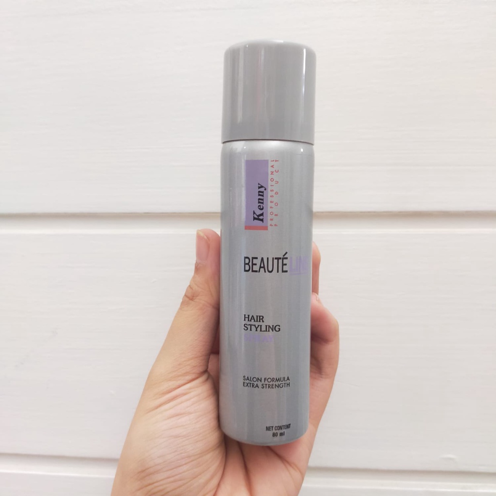 Hair Spray Rambut KENNY Styling Spray Beaute Line 80ml