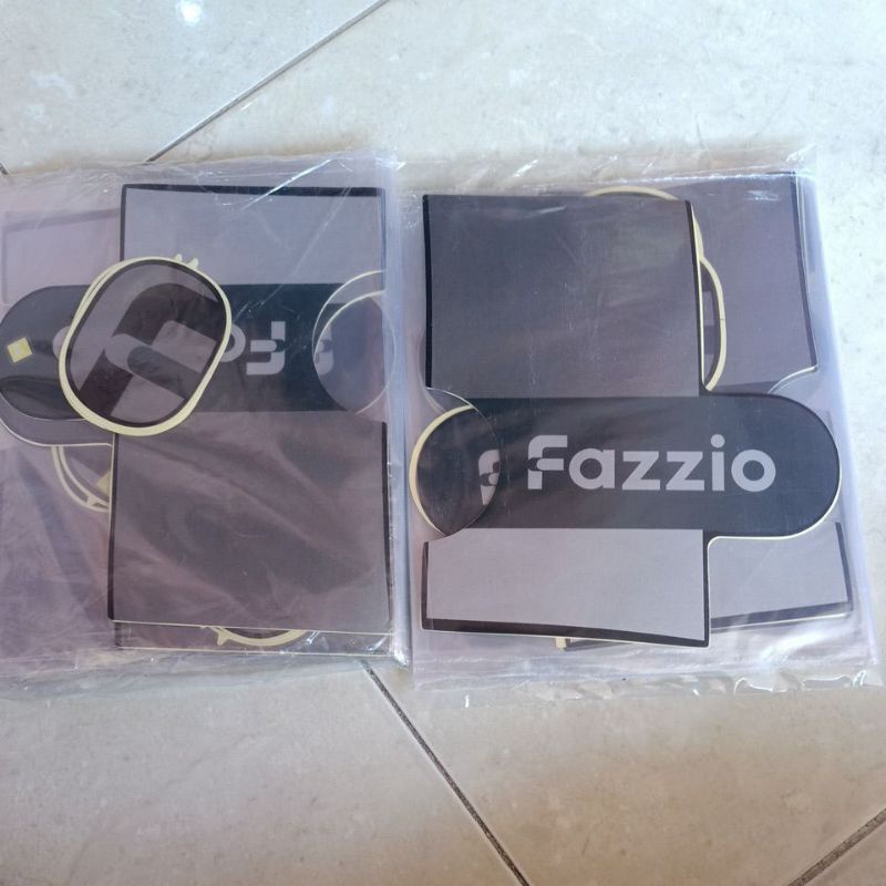 striping sticker les body Yamaha fazzio hitam 2022 bahan original