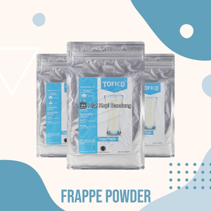 

Tofico Powder Drink 1000gr / Powder minuman Tofico - FRAPPE
